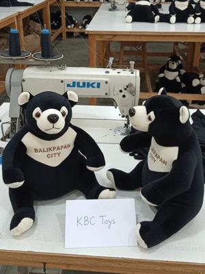 Pengrajin Boneka Maskot Panda Balikpapan - KBC Toys