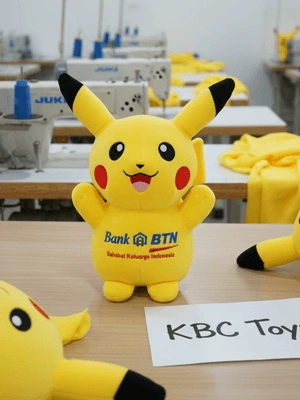 Produsen Boneka Maskot Custom Bank BTN Kalimantan - KBC Toys