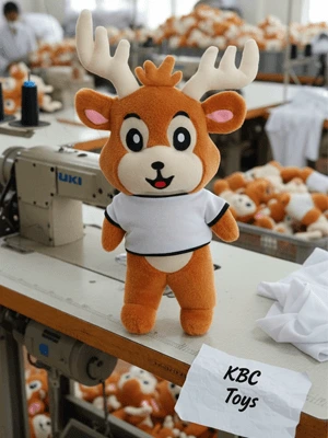 Produsen Boneka Maskot Custom Hewan Rusa - KBC Toys