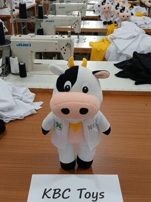 Produsen Boneka Maskot Custom Sapi Cipelang Bogor - KBC Toys